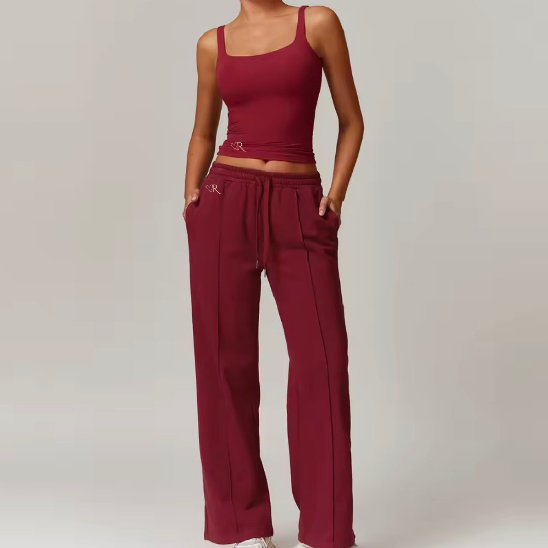 Signature Essential Pant- Sangria (Pre-Order)