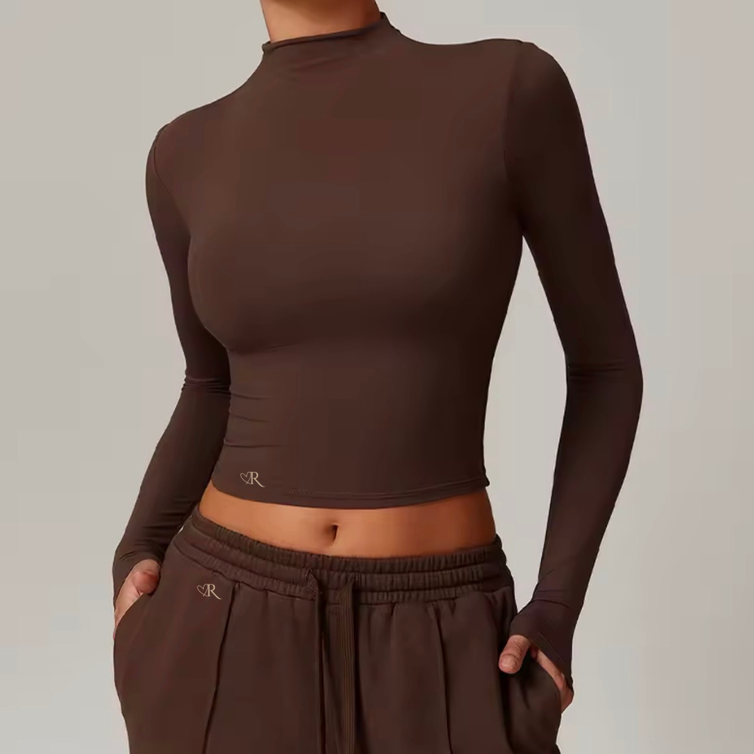 Signature Essential Long Sleeve- Chocolate (Pre-Order)