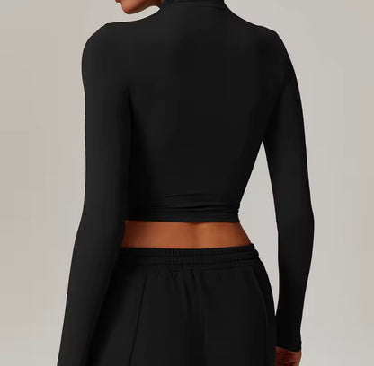 Signature Essential Long Sleeve- Noir (Pre-Order)