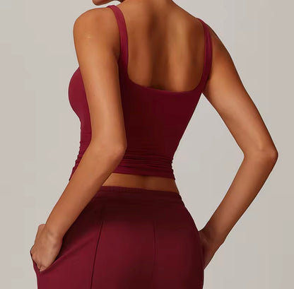 Signature Essential Tank- Sangria (Pre-Order)