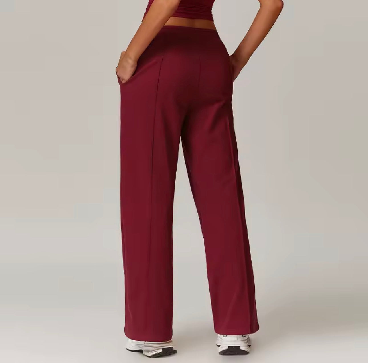 Signature Essential Pant- Sangria (Pre-Order)
